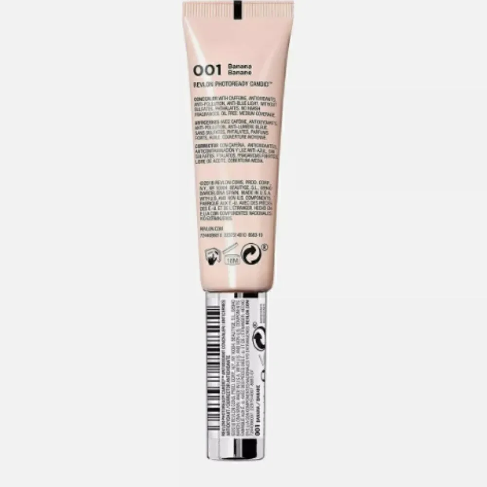 New! Revlon PhotoReady Candid Concealer Banana with Antioxidants, Anti-Blue
